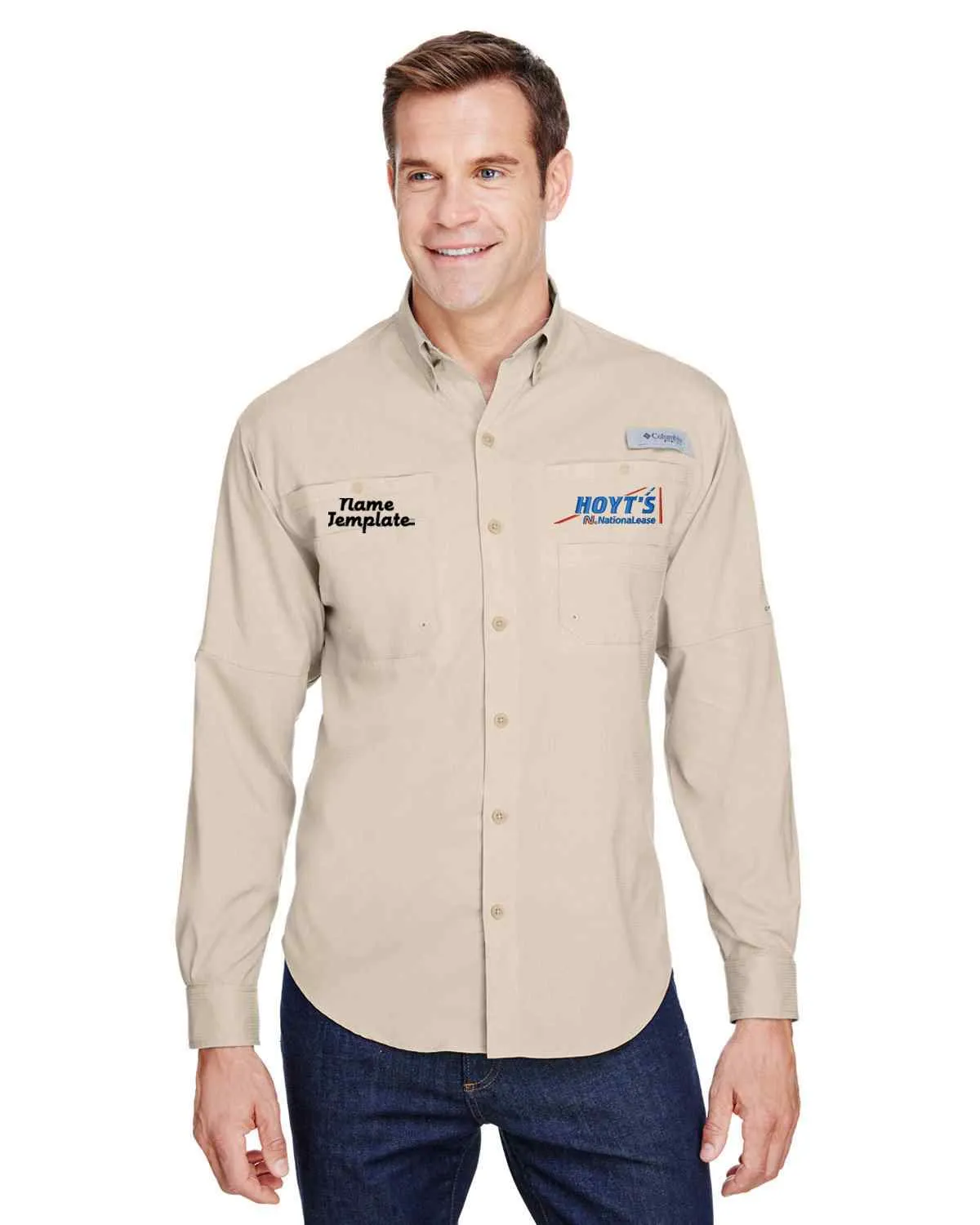 Hoyt's NationaLease - Columbia Men's Tamiami II Long-Sleeve Shirt - 7253