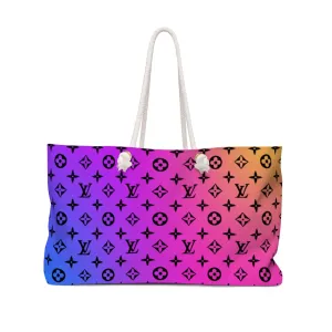 Inspired Gradient Trendy Oversized Weekender or Beach Tote
