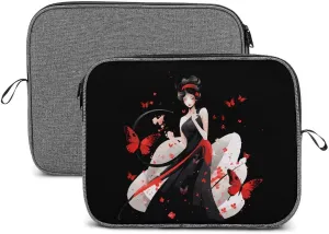 Japanese Woman In Dress Dark Mythical Laptop Case Notebook Case Laptop Sleeve Bag Computer Bag Briefcase Carrying Cover 13inch