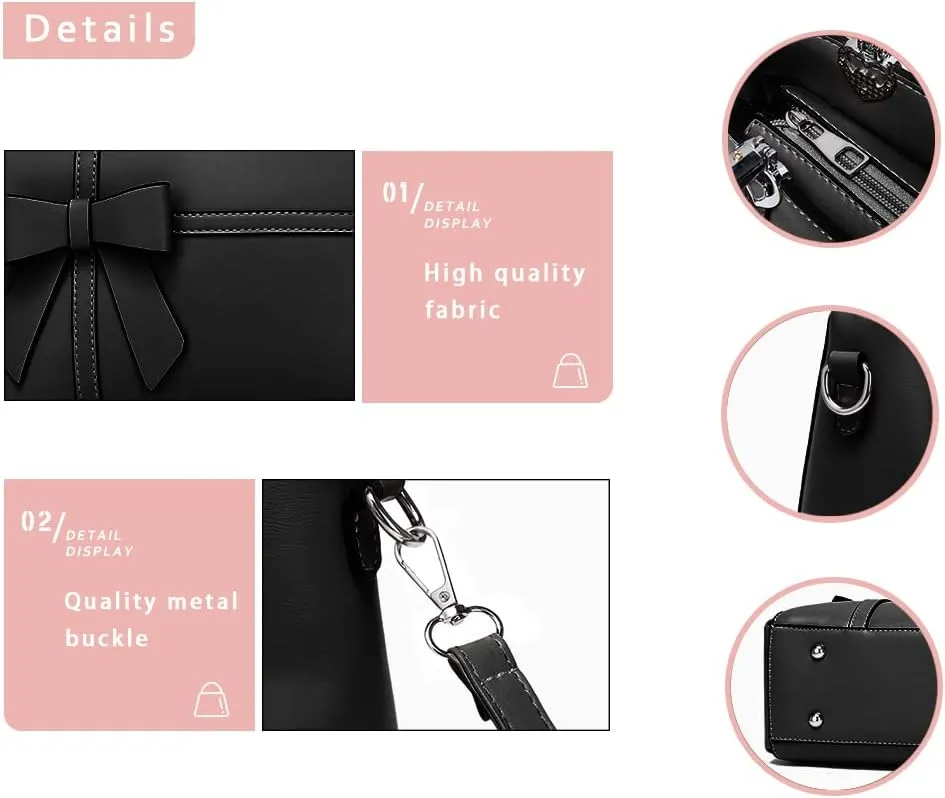 JHVYF Satchel Purses and Handbags for Women Shoulder Tote Bags