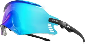 KAPVOE Cycling Glasses Mountain Bike Sunglasses MTB Windproof Motorcycle Goggles Men Women Triathlon Sports Running - K2