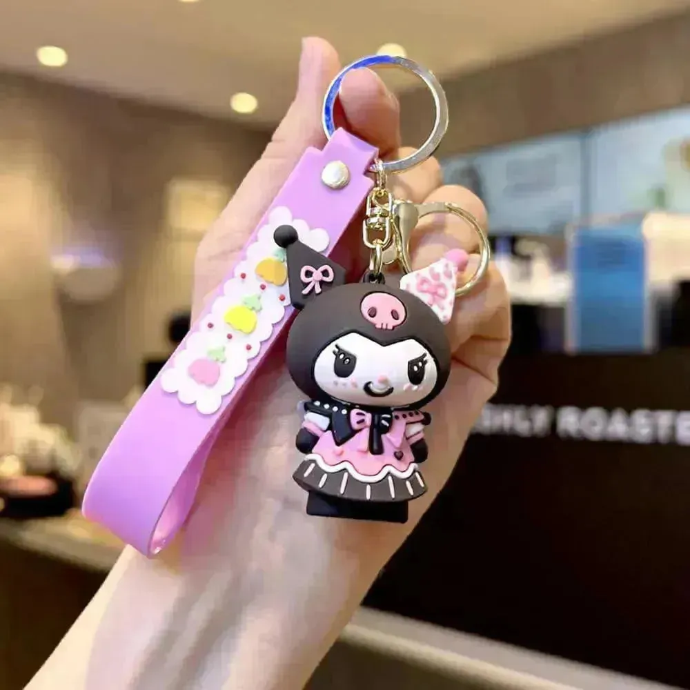 Kawaii Kuromi 3D Keychain