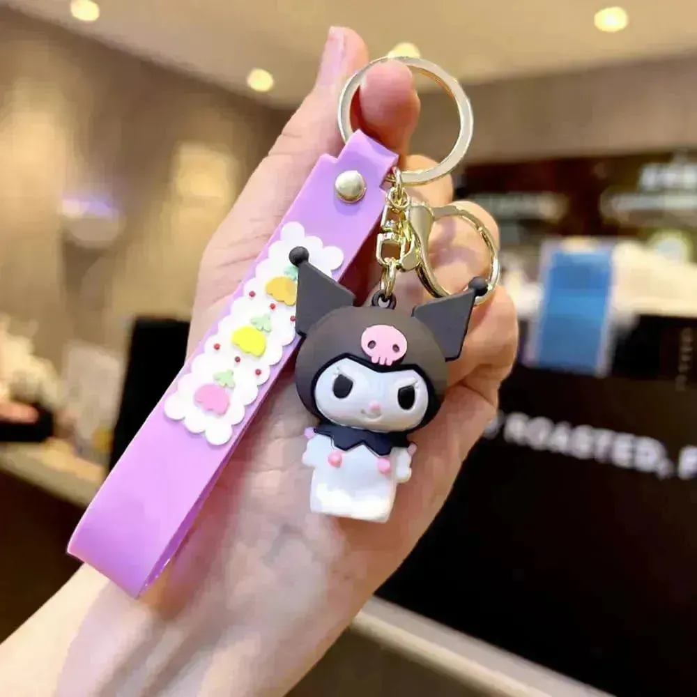 Kawaii Kuromi 3D Keychain