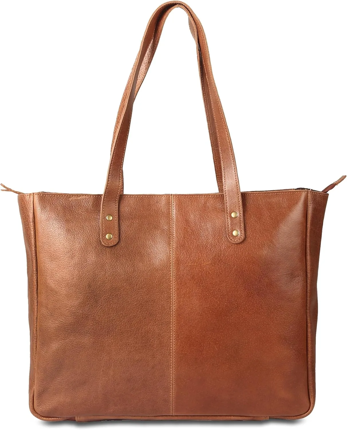 KomalC Leather Tote Bag for Women Purse Satchel Travel Bag Shopping Carry Messenger Multipurpose Handbag
