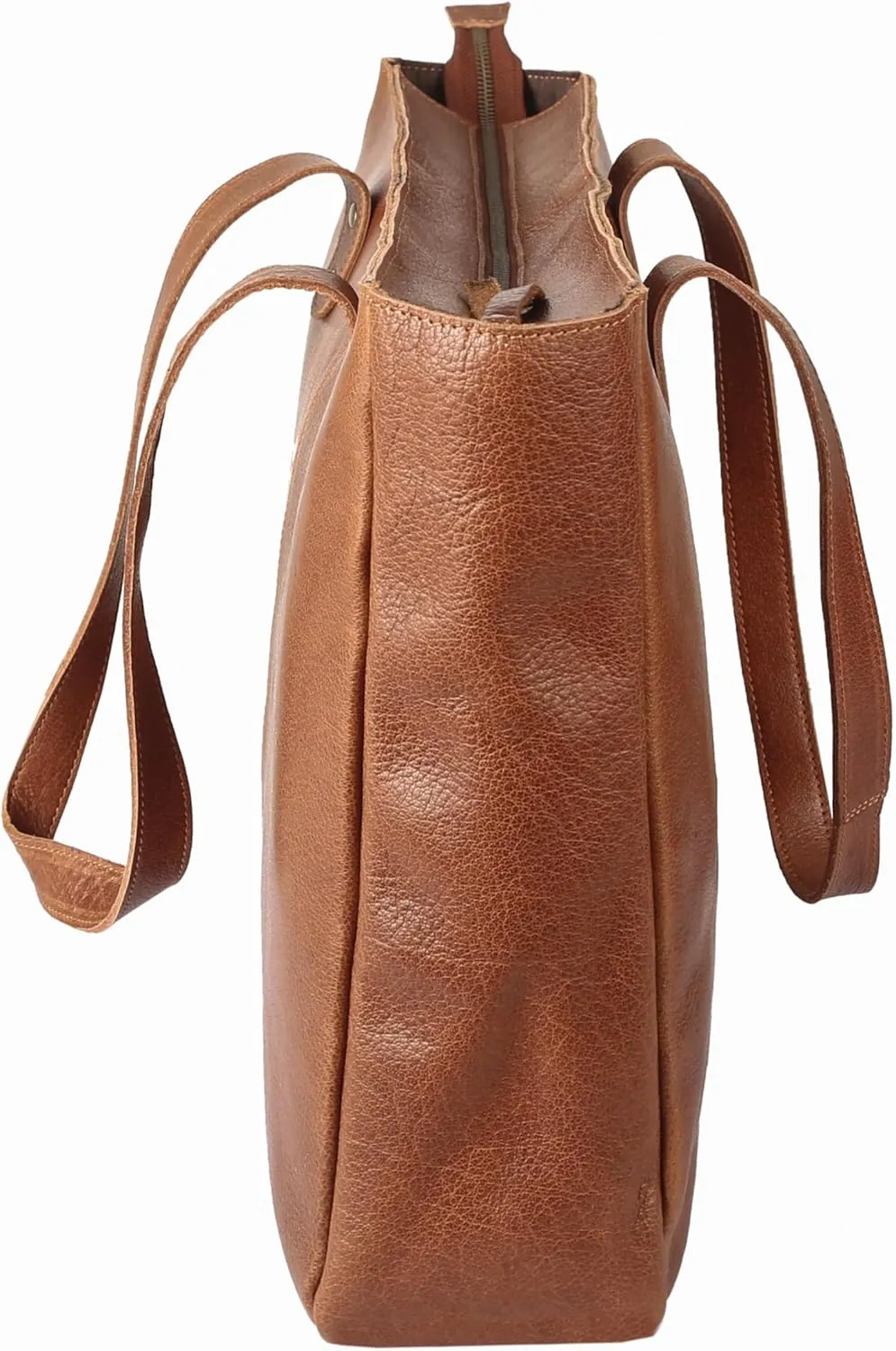 KomalC Leather Tote Bag for Women Purse Satchel Travel Bag Shopping Carry Messenger Multipurpose Handbag