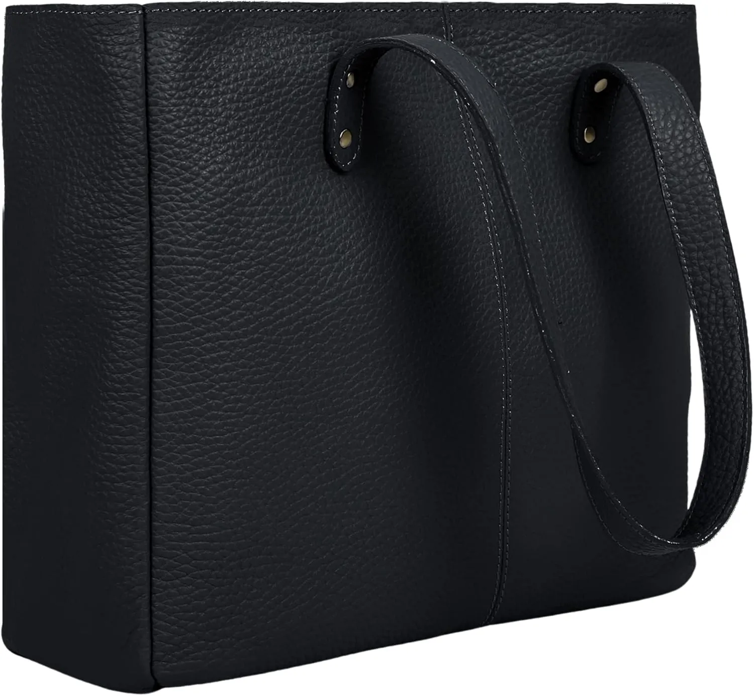 KomalC Leather Tote Bag for Women Purse Satchel Travel Bag Shopping Carry Messenger Multipurpose Handbag