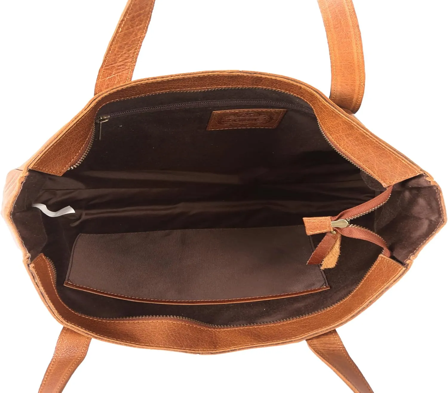KomalC Leather Tote Bag for Women Purse Satchel Travel Bag Shopping Carry Messenger Multipurpose Handbag
