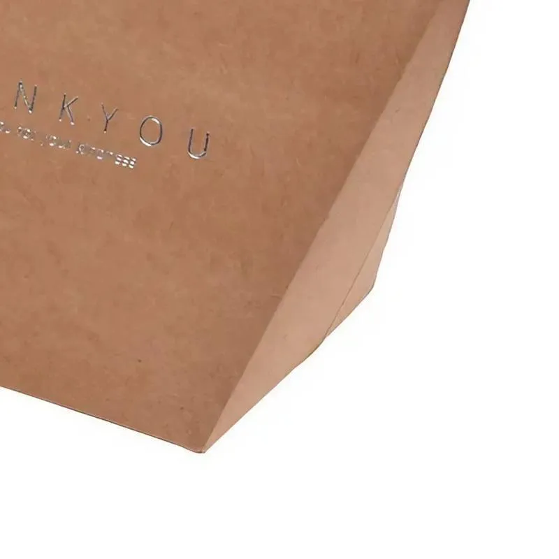 Kraft Paper Gift Pouches 100PCS 2Colours