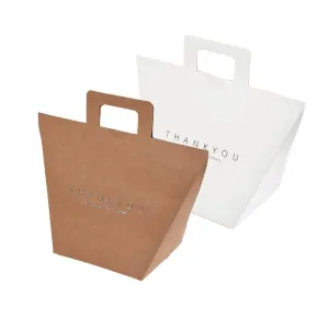Kraft Paper Gift Pouches 100PCS 2Colours