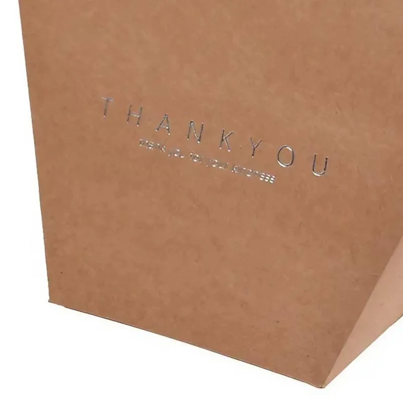 Kraft Paper Gift Pouches 100PCS 2Colours