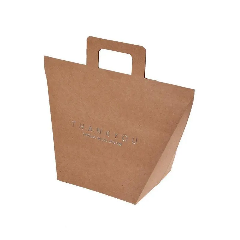 Kraft Paper Gift Pouches 100PCS 2Colours