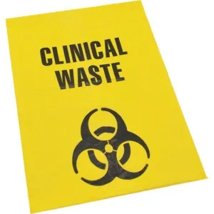 Kwikmaster Clinical Waste Bag Yellow 65L