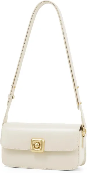 LA FESTIN Leather Crossbody Bags for Women, Designer Adjustable Strap Shoulder Bag