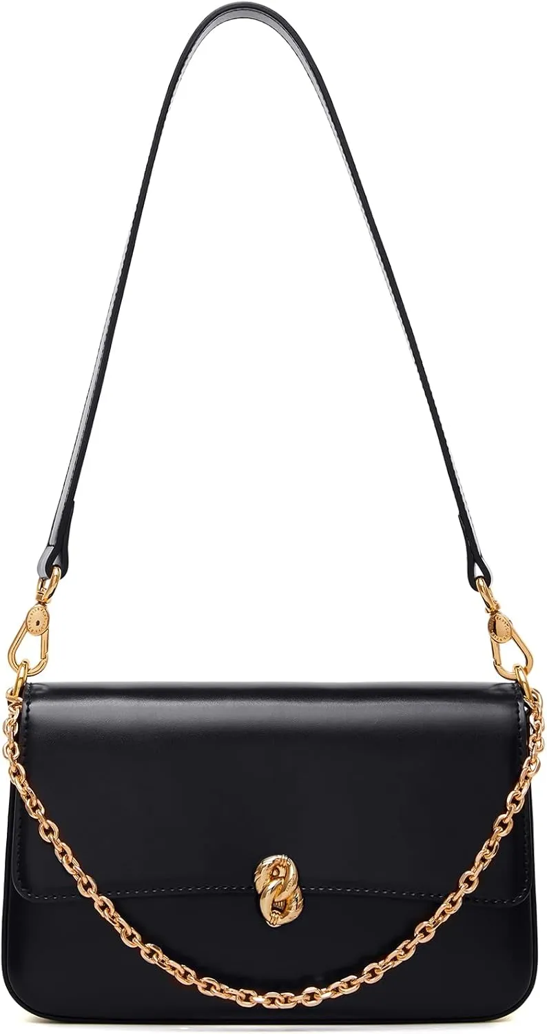 LA FESTIN Small Leather Shoulder Bag for Women: Designer Crossbody Handbag Satchels Purse with Strap - Trend Chasers