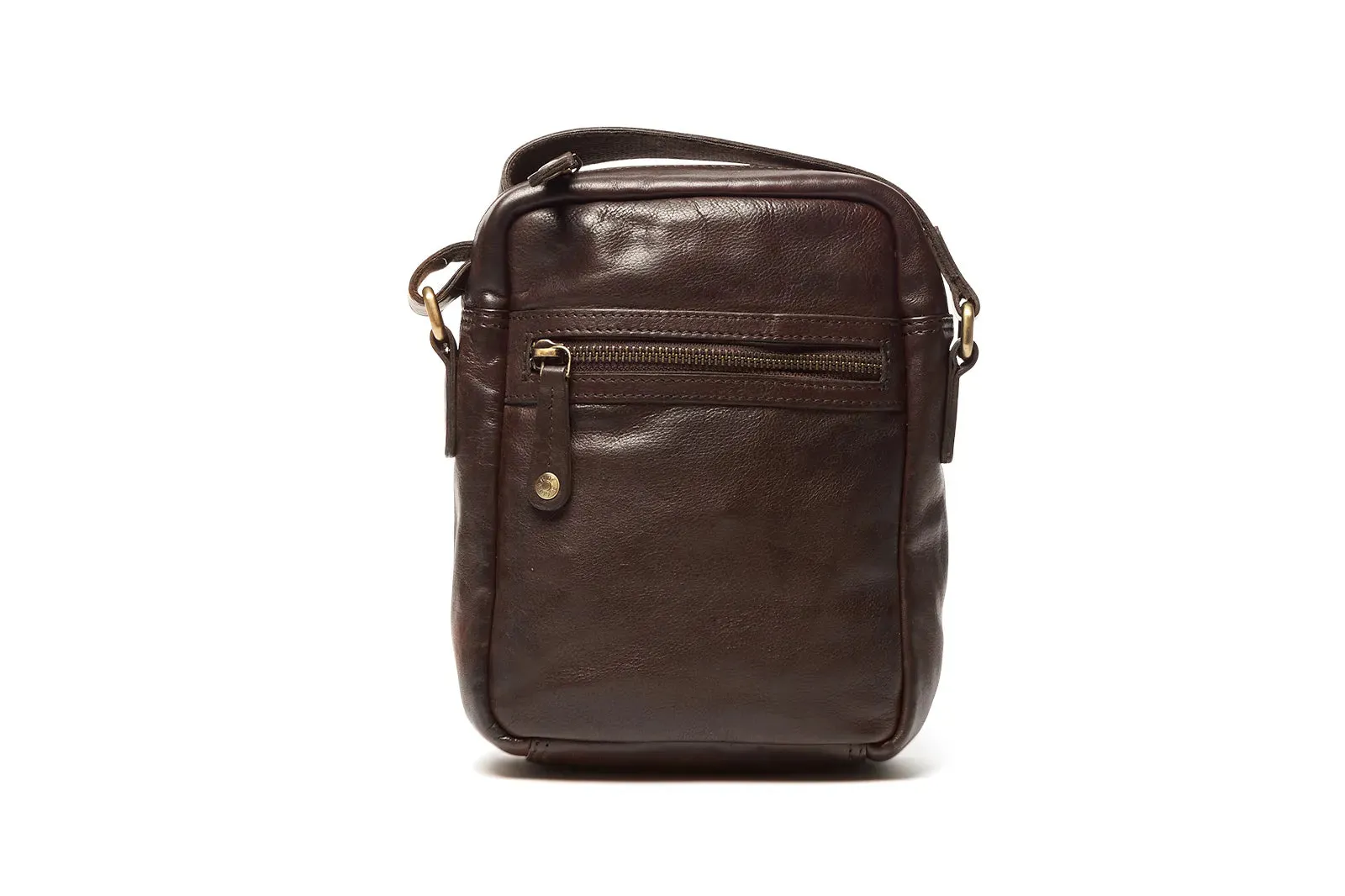 LA4262 Small Leather Satchel Bag