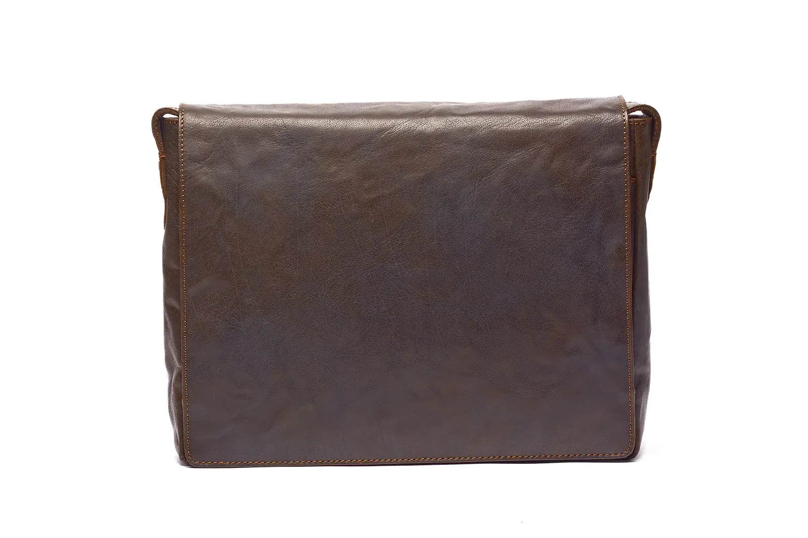 LA7431 Leather Satchel Bag / Small Laptop Bag