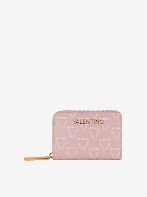 Lady Re Zip Around Wallet in Pink (13cm)