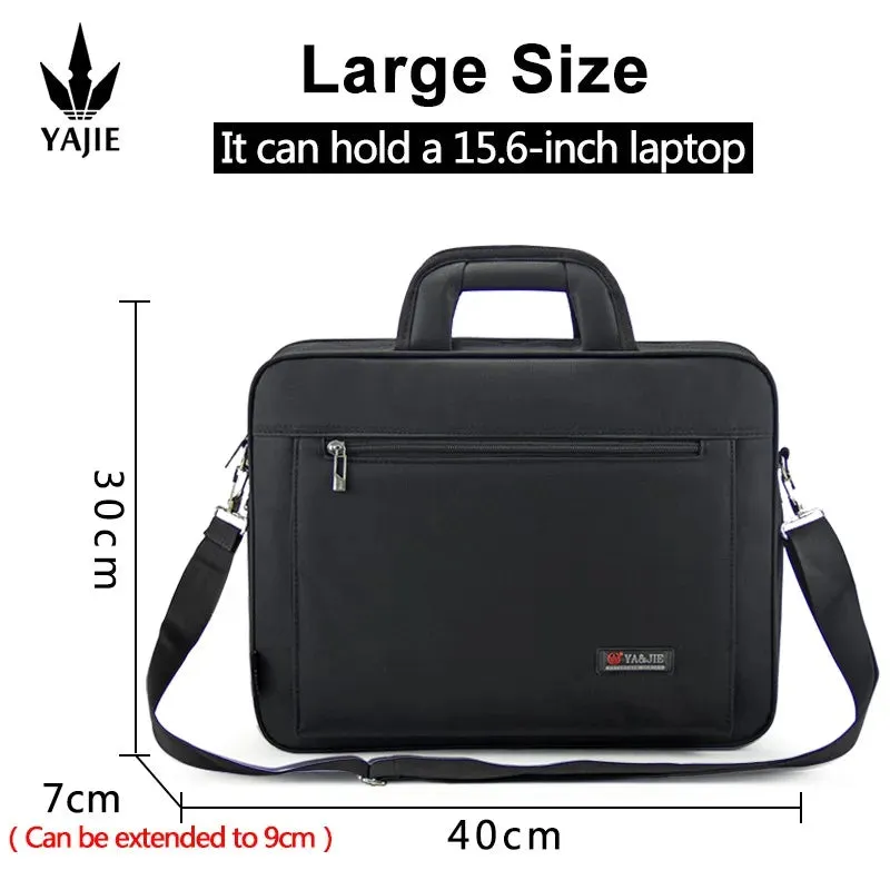 Laptop Yajie Canvas Shoulder Strap Briefcase
