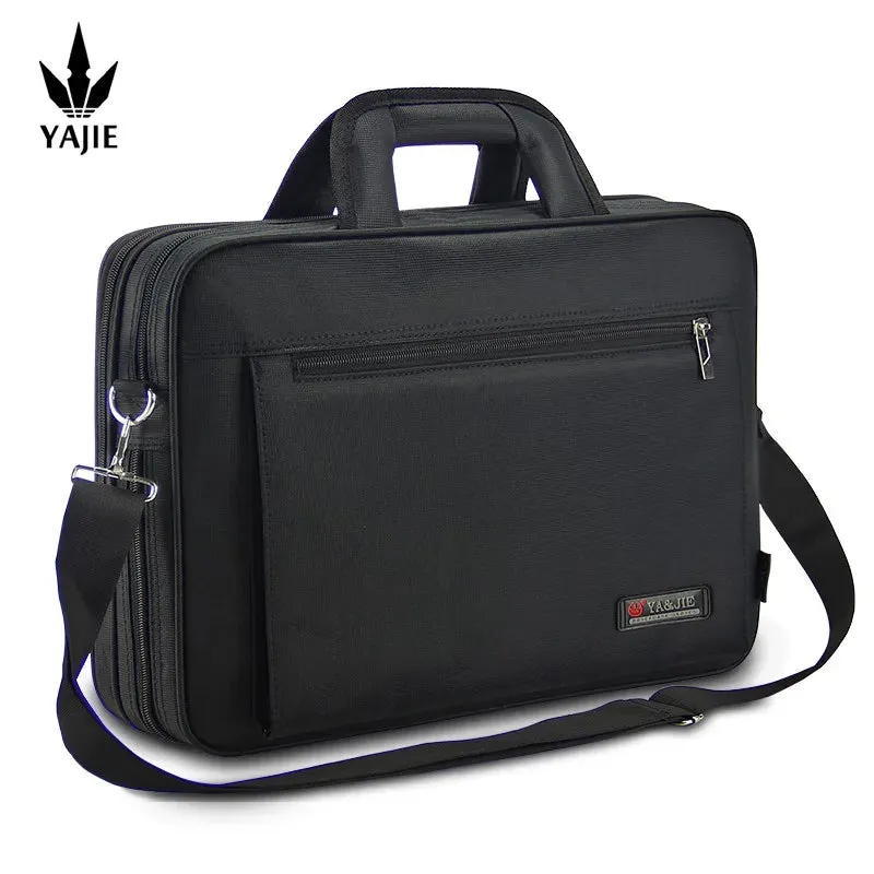 Laptop Yajie Canvas Shoulder Strap Briefcase