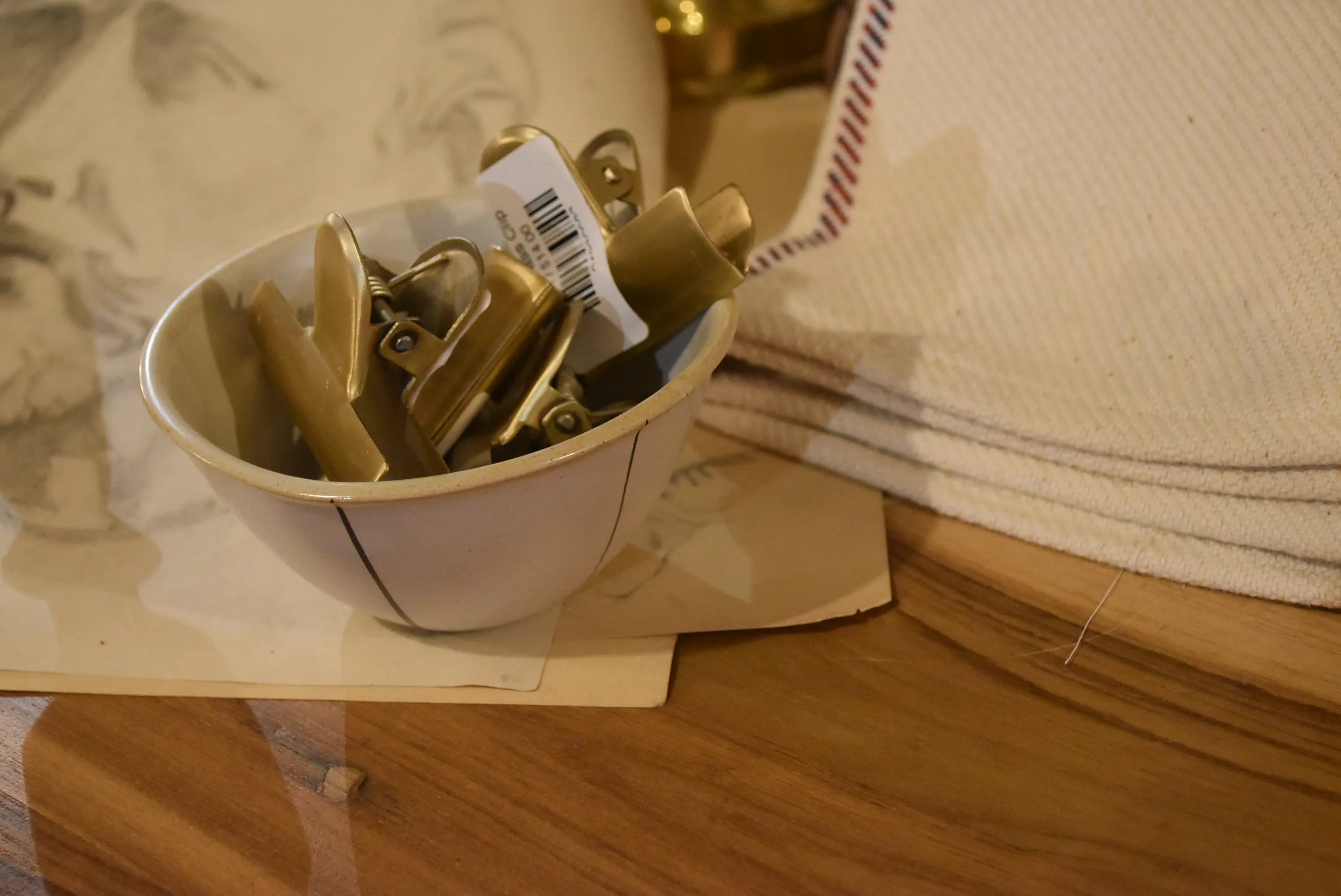 Large Brass Clip