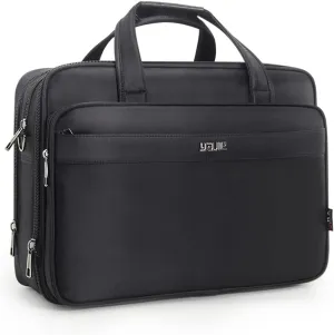 Large Briefcases For Men Canvas Tote Bag Laptop Case Computer Bag Business Work Bag Office