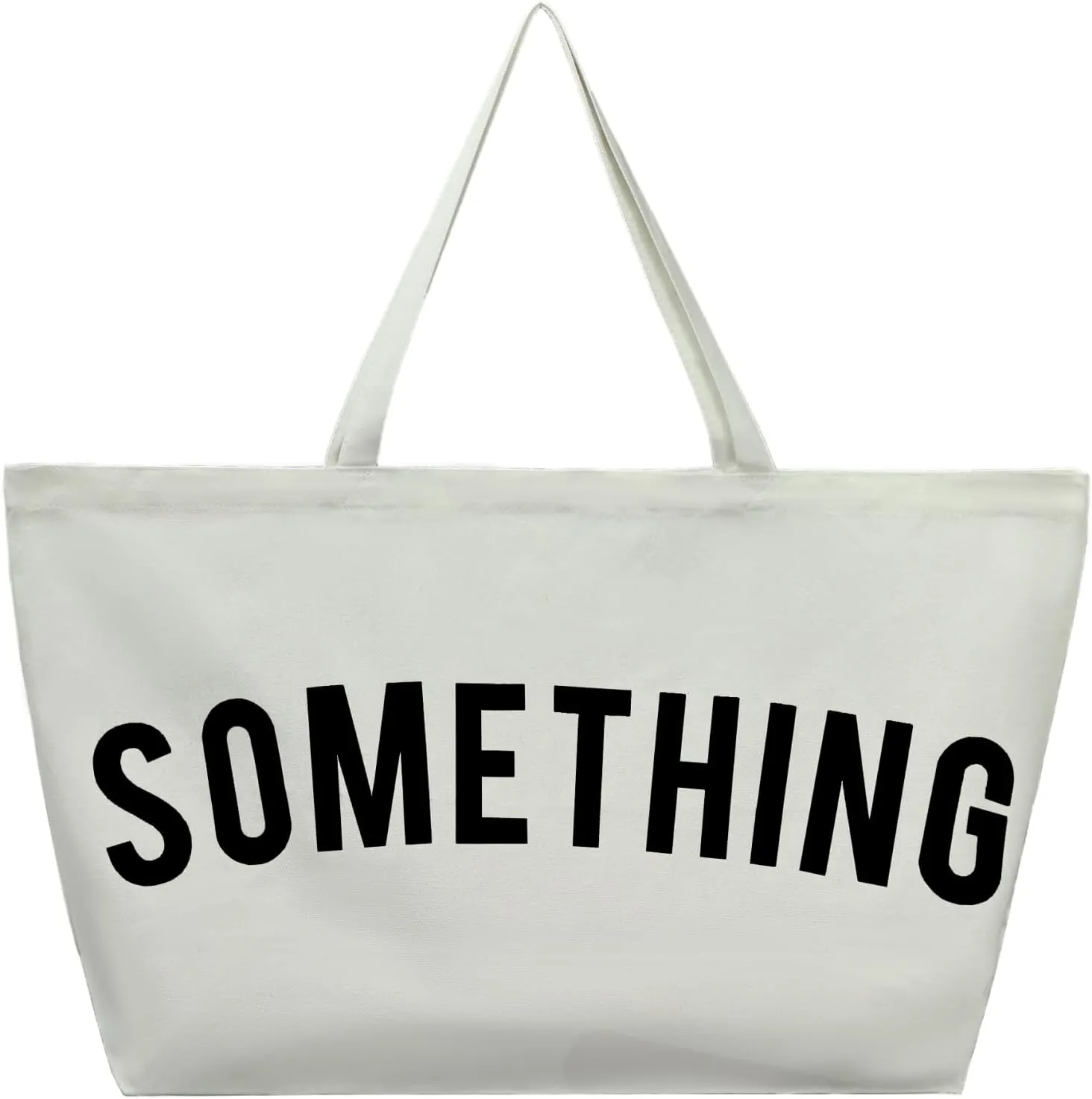 Large Canvas Tote Bag - Extra Large Shopping Bag for Women Beach Totes Bags Reusable Big Grocery Bag