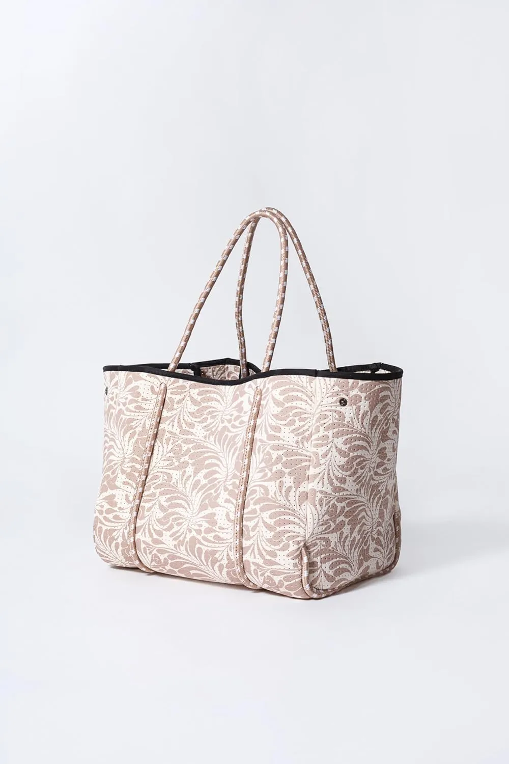 Large Neoprene Tote Bag for Women - Printed Everyday Designer Handbag