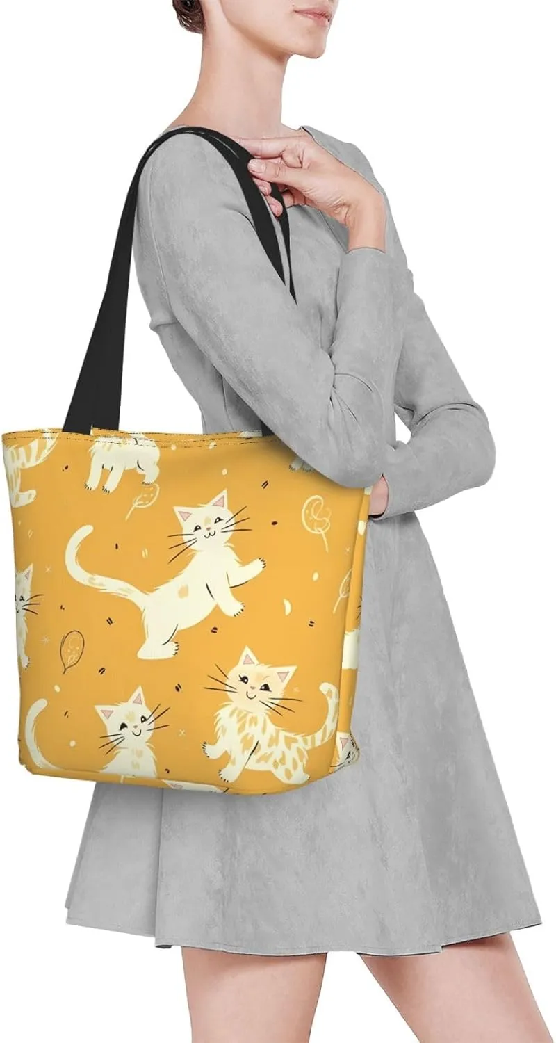 Large Tote Bag For Women Portable Beach Bag Handbag Reusable Grocery Bags