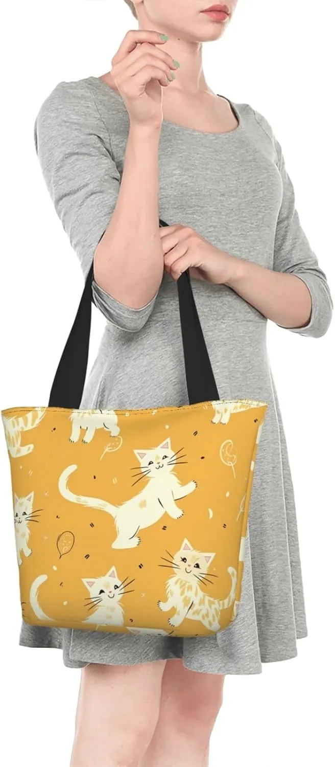 Large Tote Bag For Women Portable Beach Bag Handbag Reusable Grocery Bags