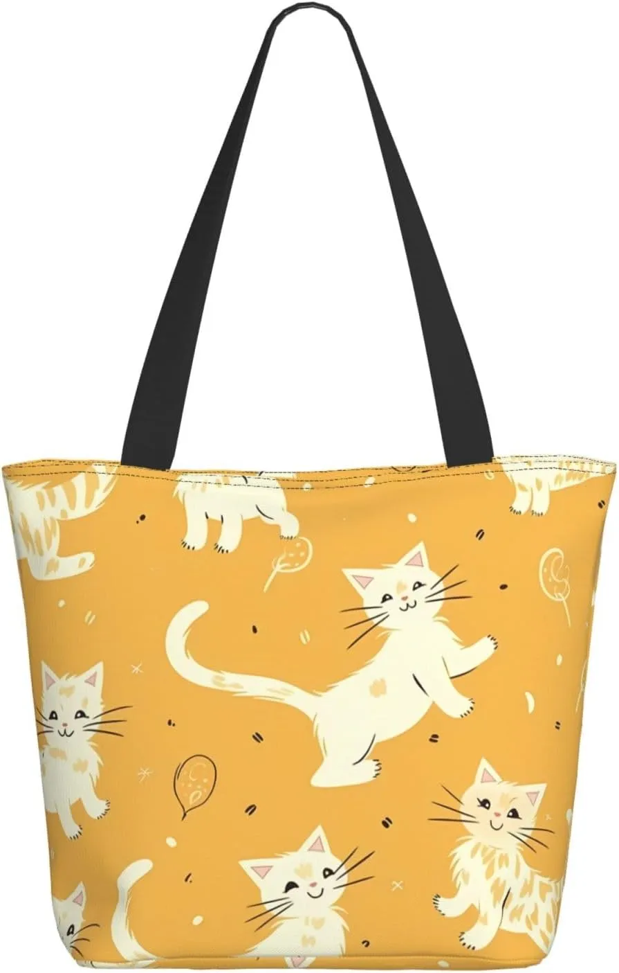 Large Tote Bag For Women Portable Beach Bag Handbag Reusable Grocery Bags