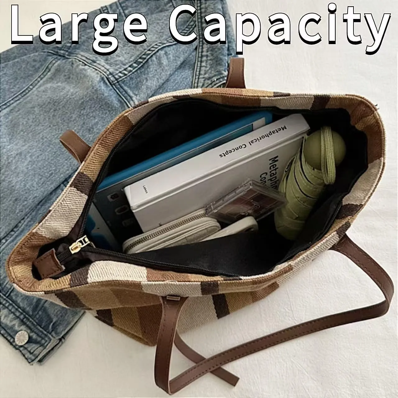 Large Tote Bag Nurse Laptop Grocery Art Bag Utility Shoulder Diaper Teacher Daily Work Gym Beach Travel Tote for Women