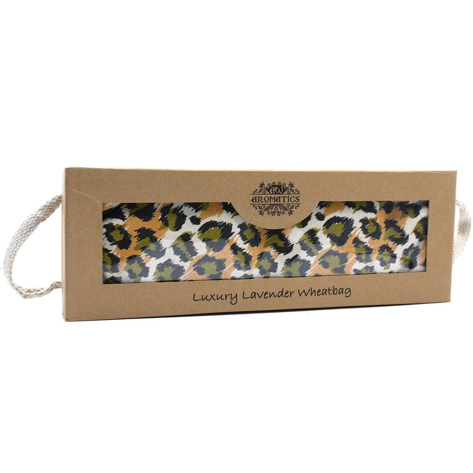 Lavender Eye Pillow in Gift Box  - Night Leopard