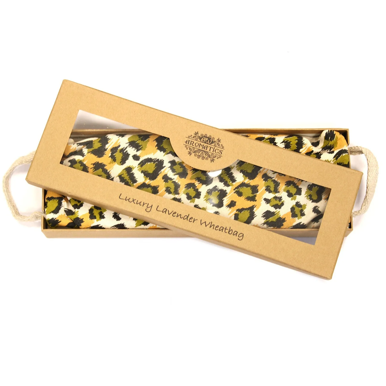 Lavender Eye Pillow in Gift Box  - Night Leopard