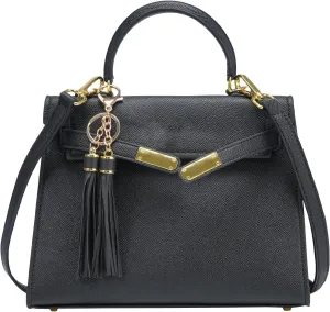 Leather Crossbody Bag and Purses for Women - Luxury Shoulder Handbags with Adjustable Strap Cross Body Bag
