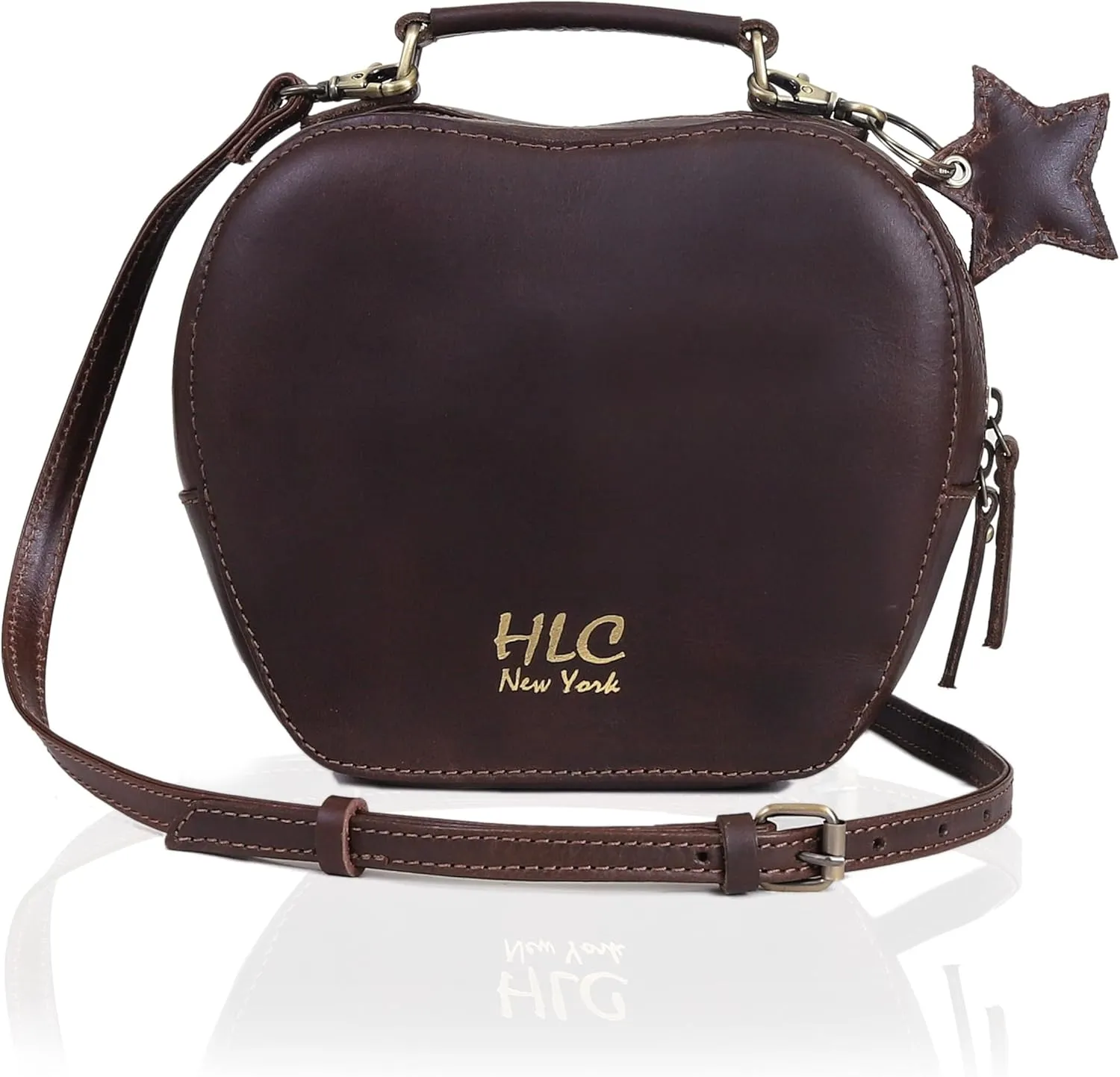 Leather Crossbody Bags for Women Trendy Looking Cross Body Shoulder Bag Designer Apple Purses (Green)