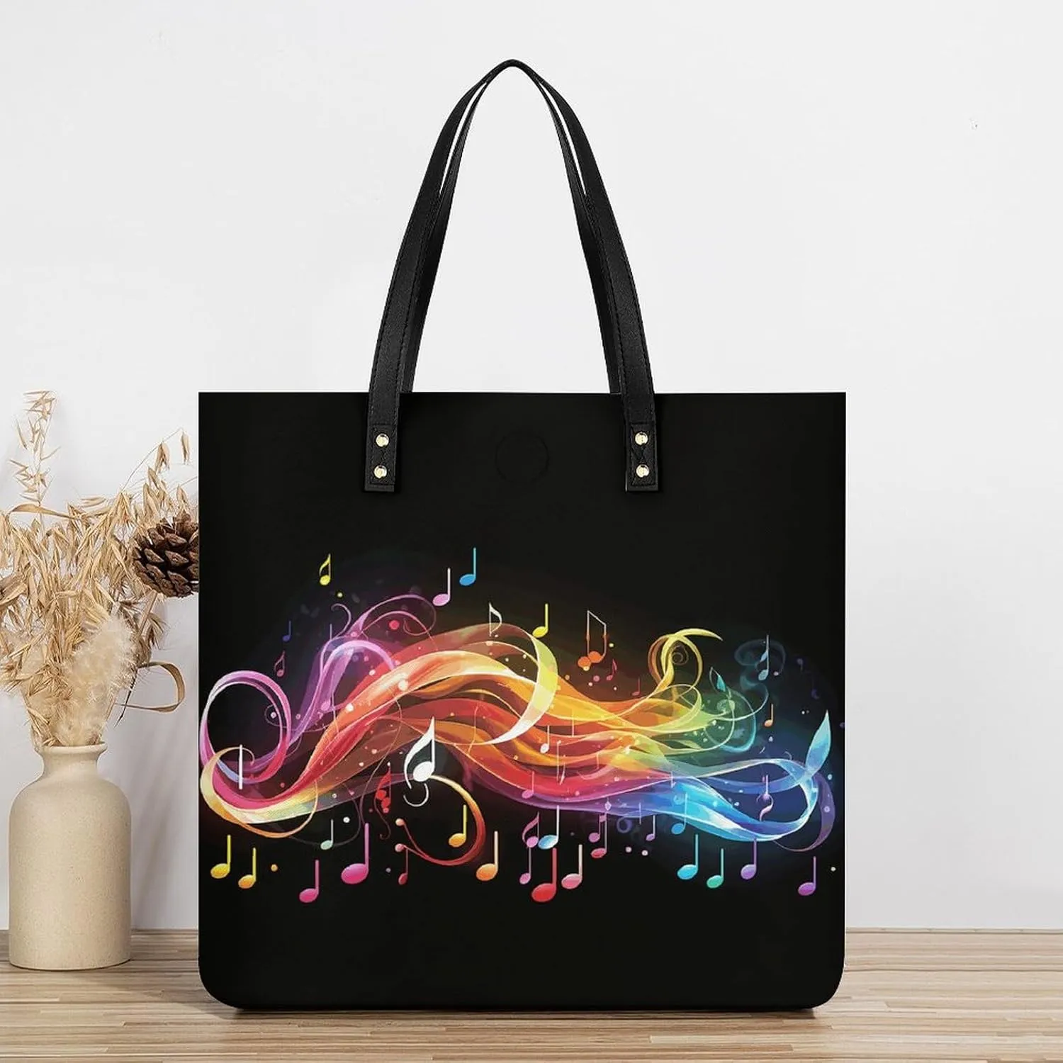 Leather Handbag for Women Tote Bag with Magnetic Buckle Cute Cockatiel Crossbody Bag Shoulder Bag