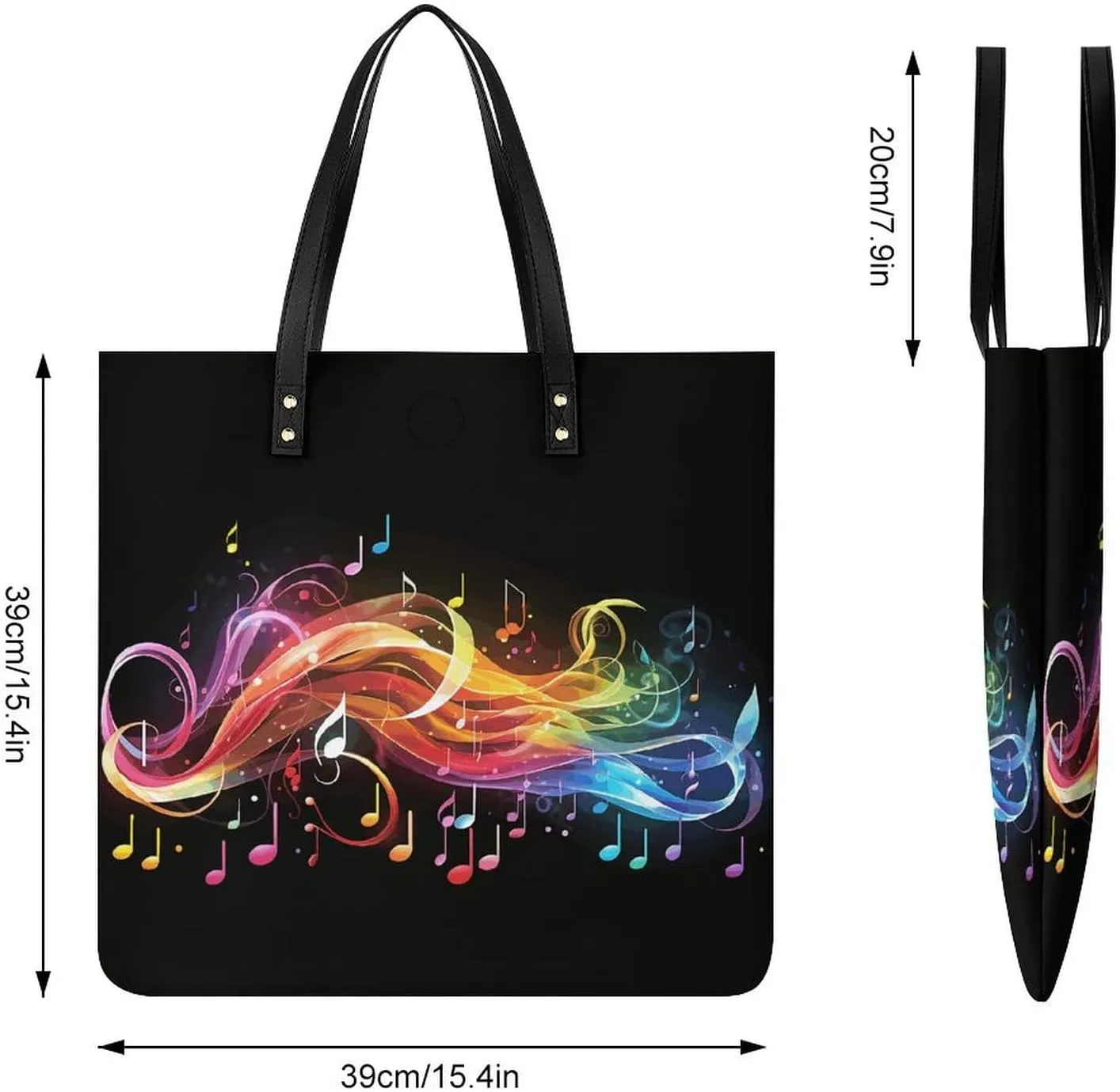 Leather Handbag for Women Tote Bag with Magnetic Buckle Cute Cockatiel Crossbody Bag Shoulder Bag