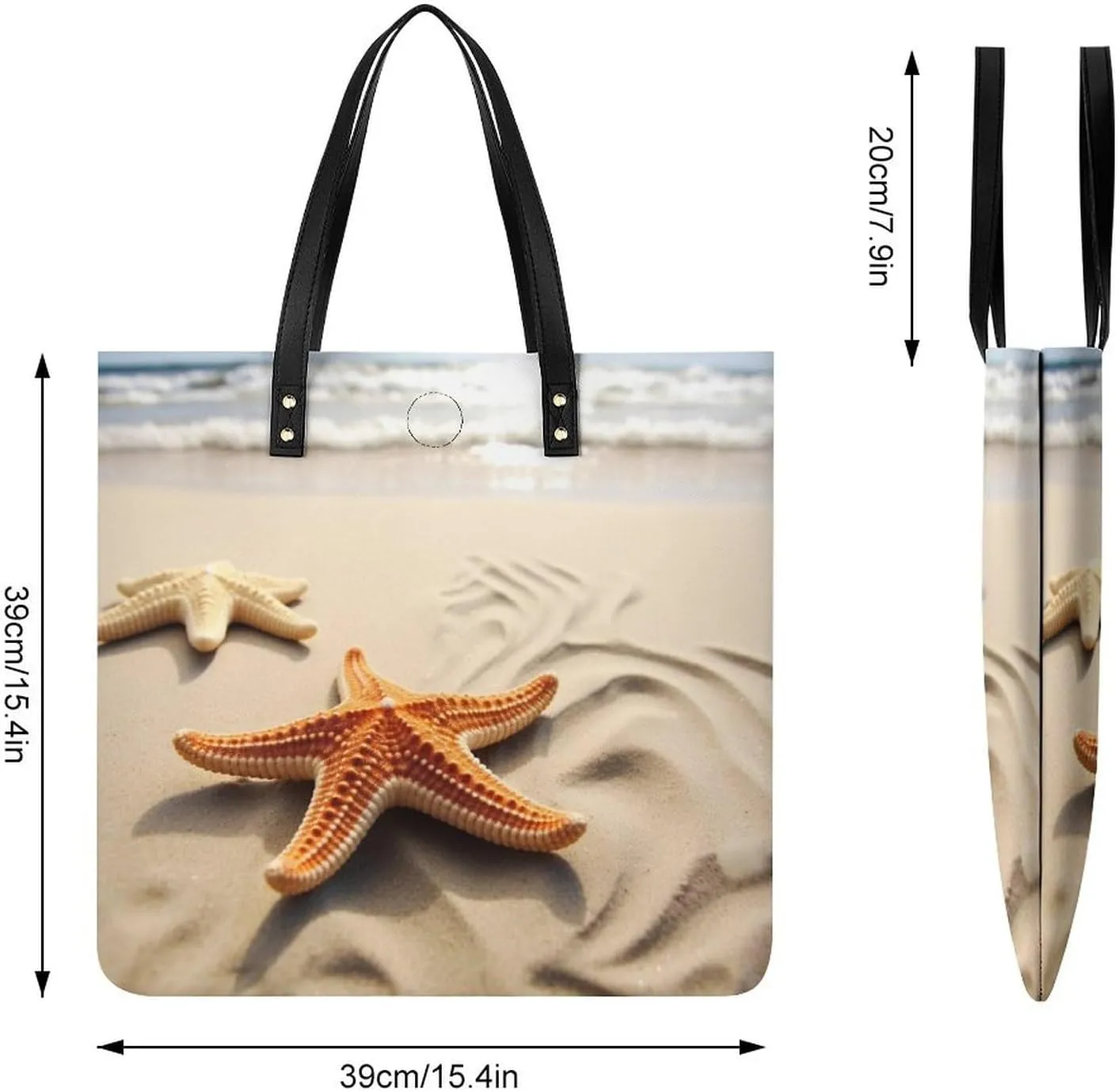 Leather Handbag for Women Tote Bag with Magnetic Buckle Cute Elephant_80395810 Crossbody Bag Shoulder Bags