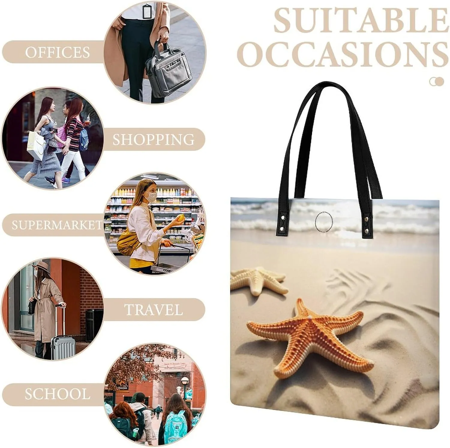 Leather Handbag for Women Tote Bag with Magnetic Buckle Cute Elephant_80395810 Crossbody Bag Shoulder Bags