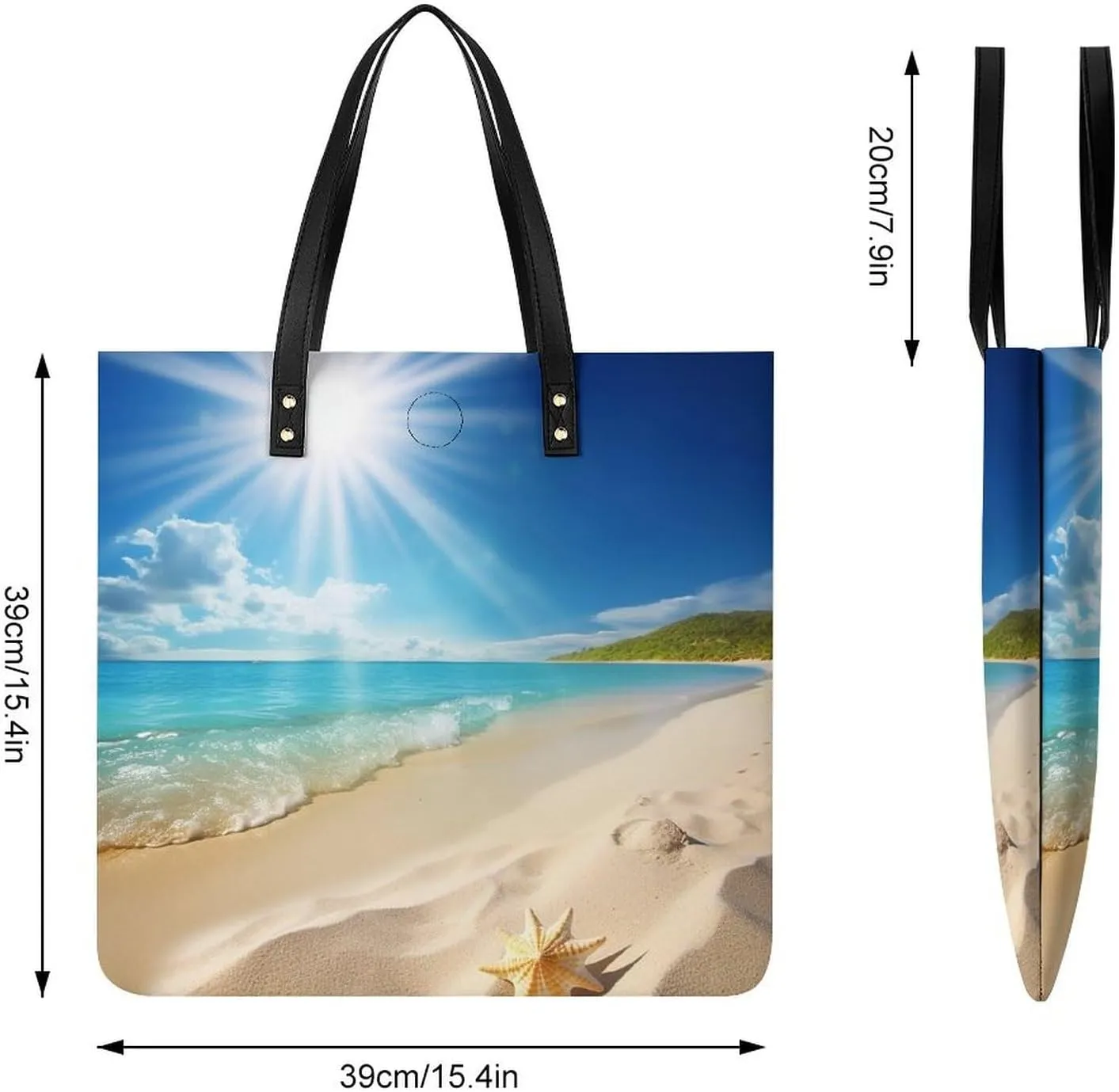Leather Handbag for Women Tote Bag with Magnetic Buckle Cute Elephant_80395810 Crossbody Bag Shoulder Bags