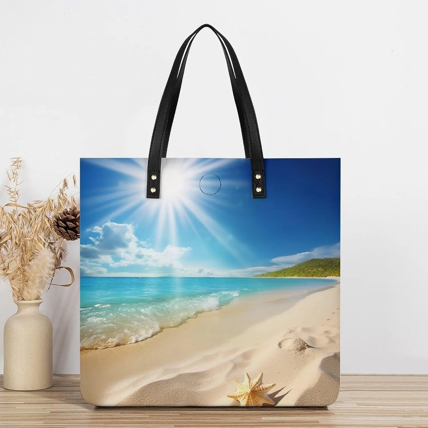 Leather Handbag for Women Tote Bag with Magnetic Buckle Cute Elephant_80395810 Crossbody Bag Shoulder Bags