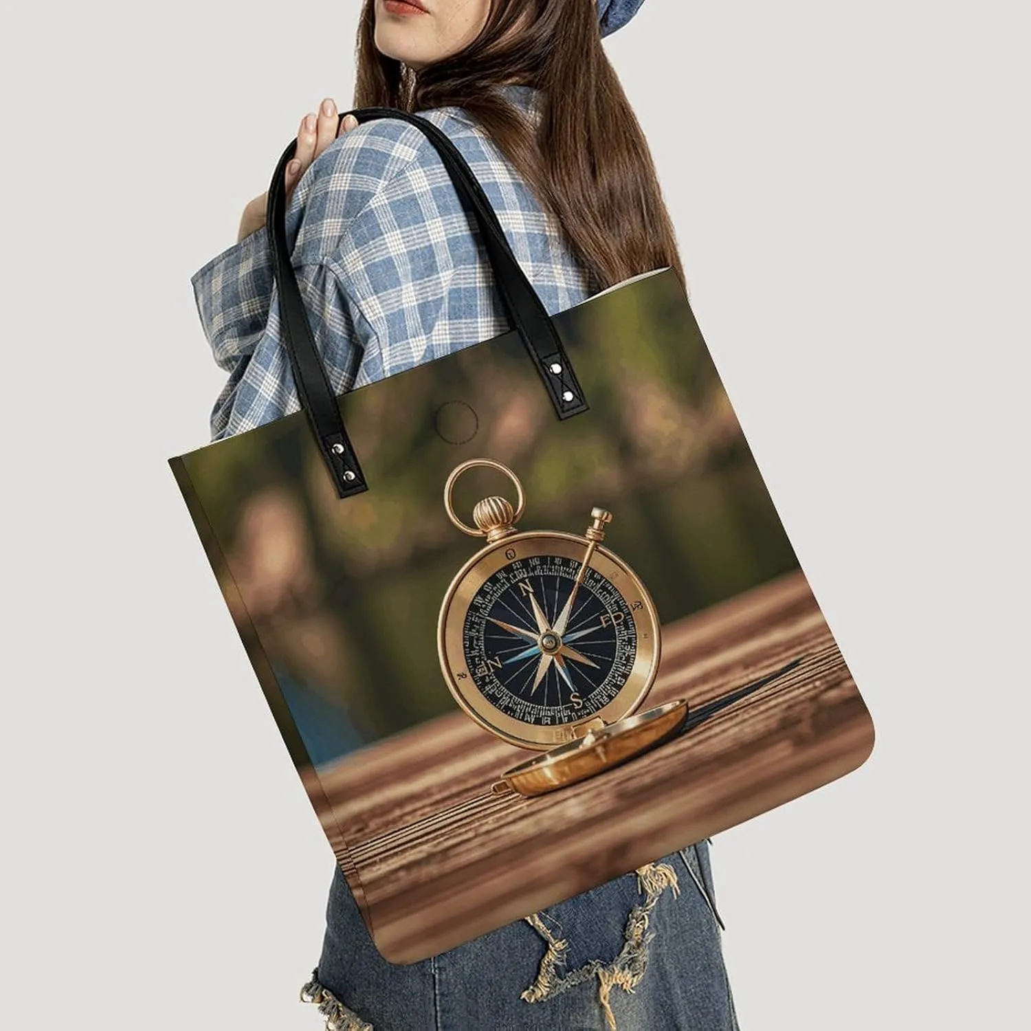 Leather Handbag for Women Tote Bag with Magnetic Buckle Explosion Firework 3D Crossbody Bag Shoulder Bags