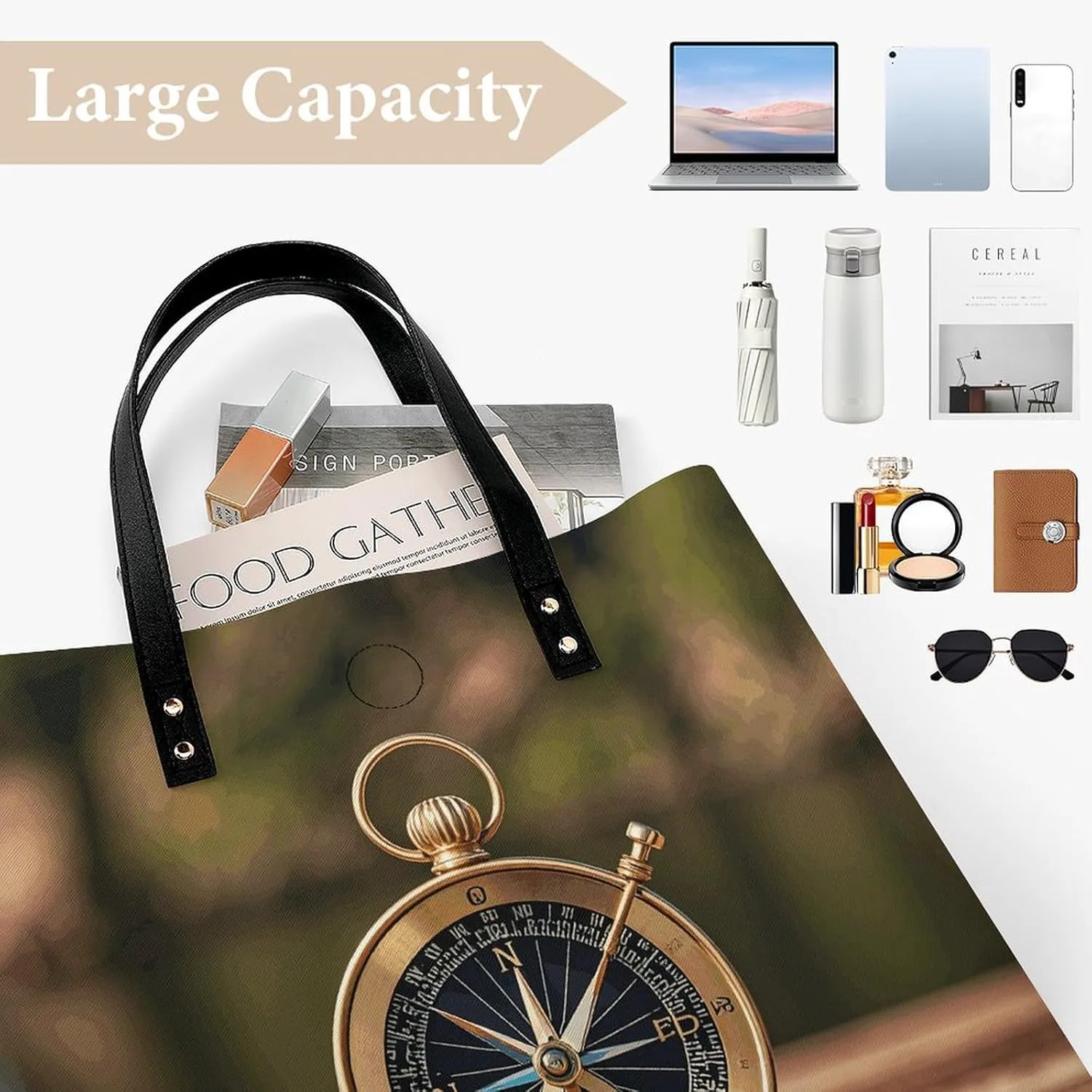 Leather Handbag for Women Tote Bag with Magnetic Buckle Explosion Firework 3D Crossbody Bag Shoulder Bags