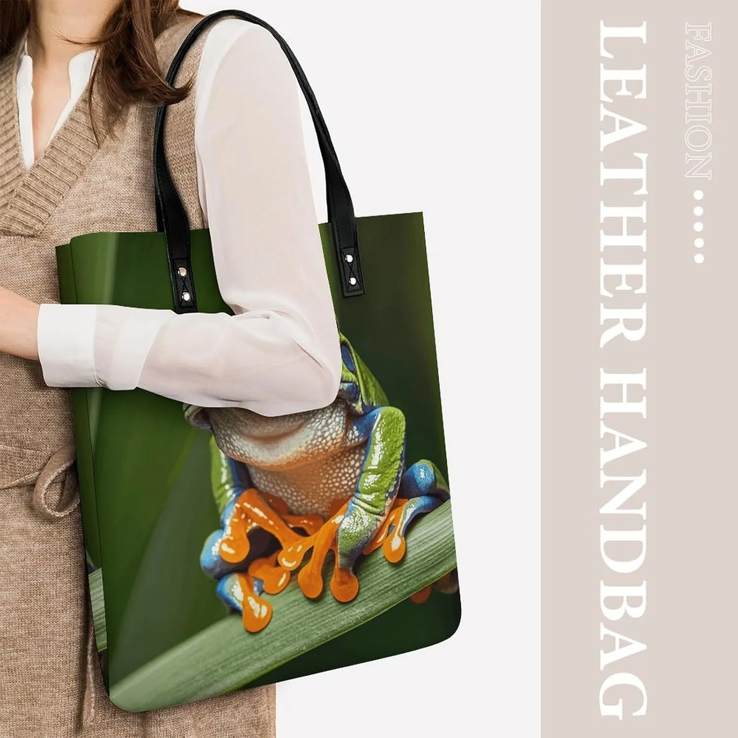 Leather Handbag for Women Tote Bag with Magnetic Buckle Explosion Firework 3D Crossbody Bag Shoulder Bags