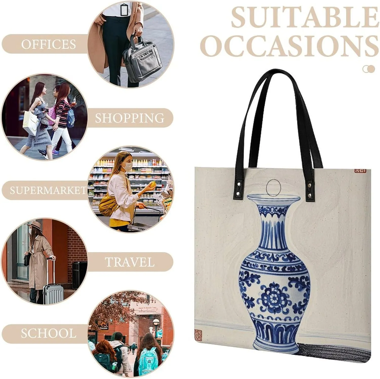 Leather Handbag for Women Tote Bag with Magnetic Buckle Flag of Mexico Crossbody Bag Shoulder Bags