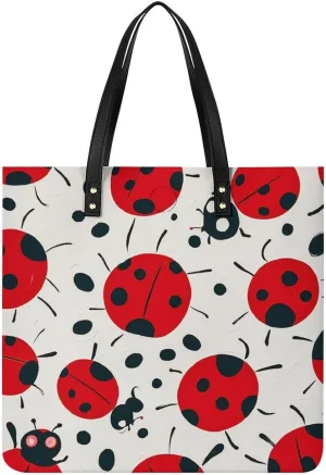 Leather Handbag for Women Tote Bag with Magnetic Buckle Flower Crossbody Bag Shoulder Bags