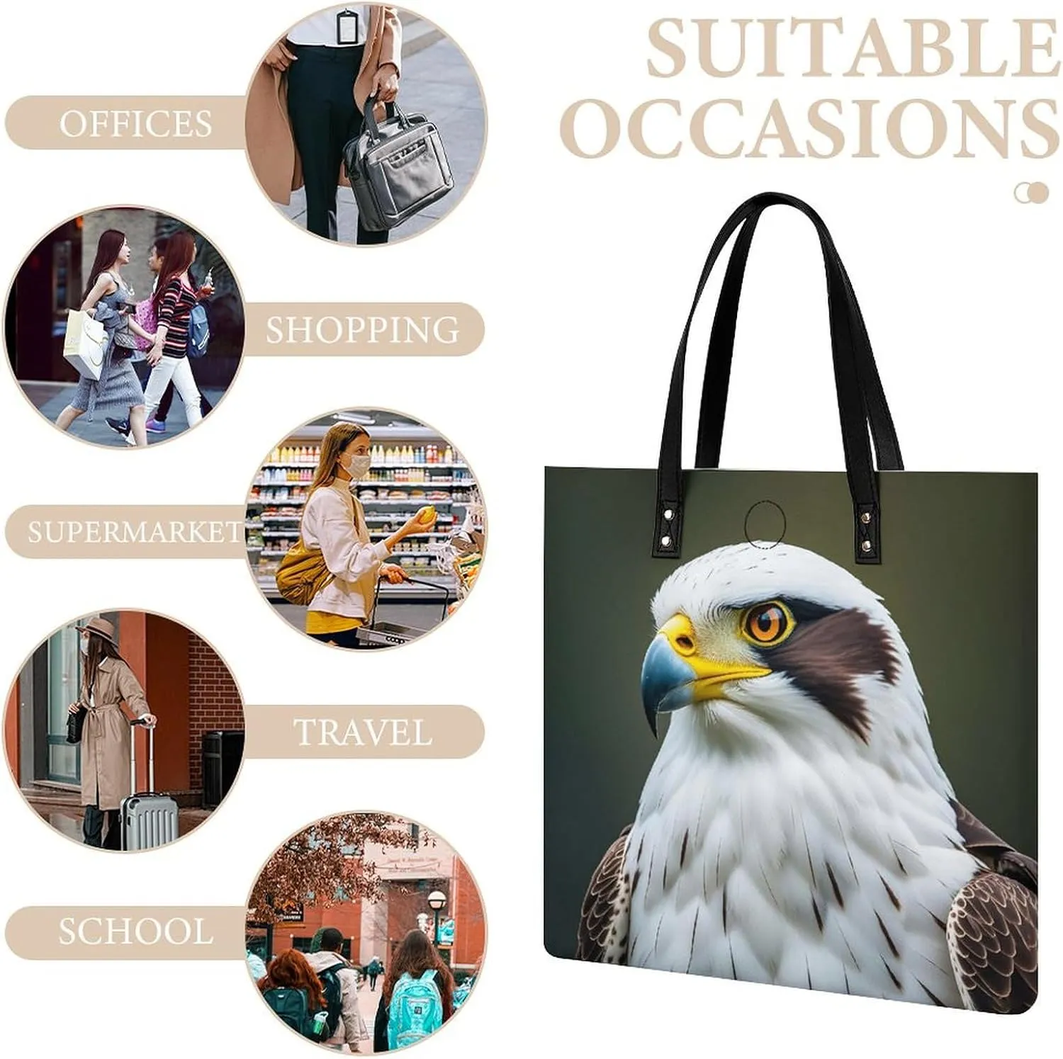 Leather Handbag for Women Tote Bag with Magnetic Buckle Flower Crossbody Bag Shoulder Bags