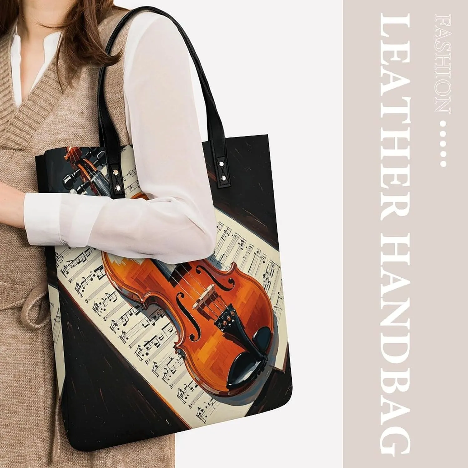 Leather Handbag for Women Tote Bag with Magnetic Buckle Germany Flag Eagle Crossbody Bag Shoulder Bags