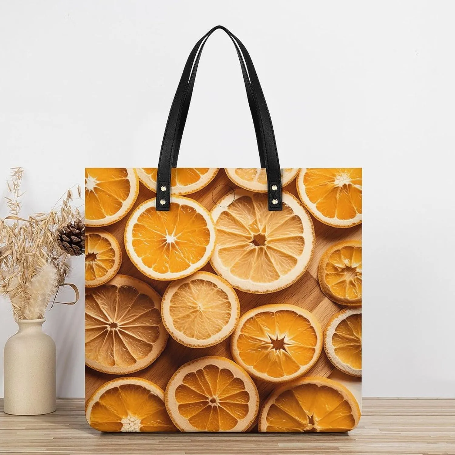 Leather Handbag for Women Tote Bag with Magnetic Buckle Louvre Museum in Paris Crossbody Bag Shoulder Bags
