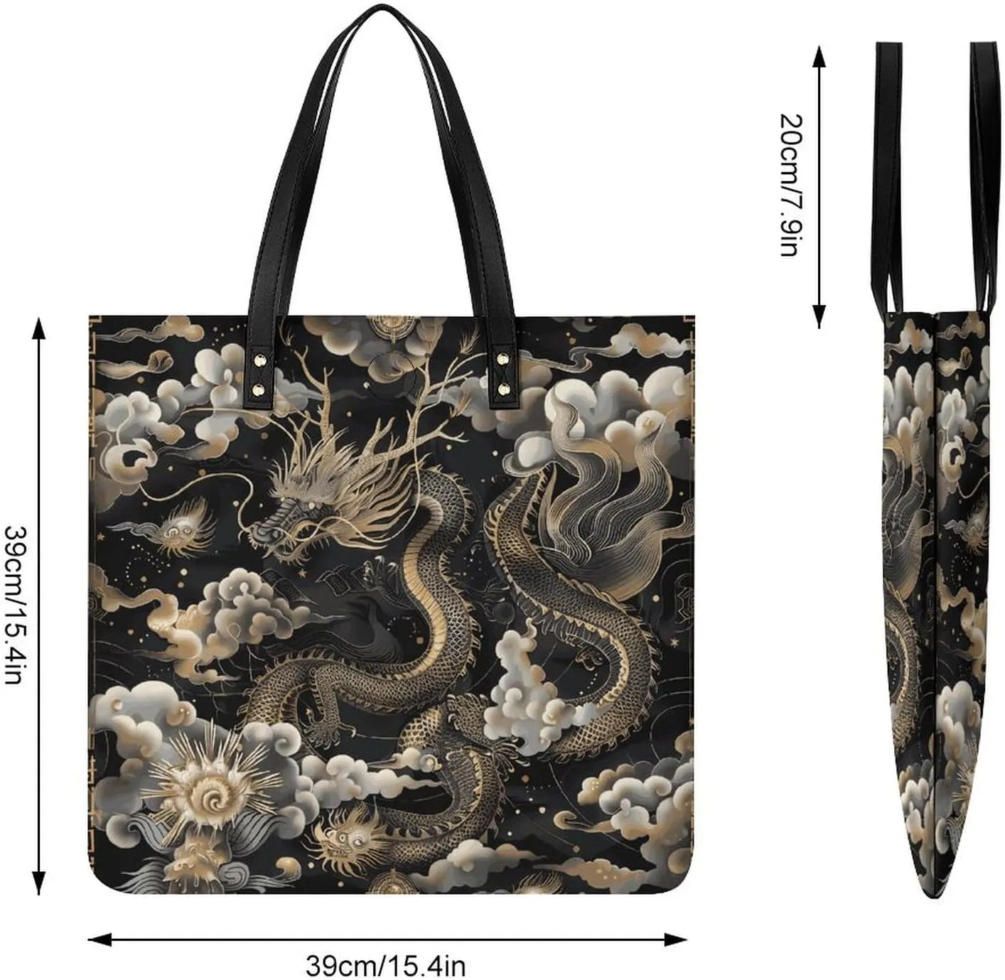 Leather Handbag for Women Tote Bag with Magnetic Buckle Monkey Lemur Cute Crossbody Bag Shoulder Bag